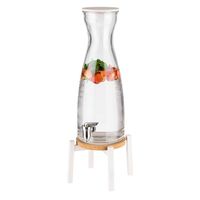 ДИСПЕНСЕР ДЛЯ НАПИТКОВ APS FRESH WHITE D23СМ H56,5 4,5Л СТЕКЛО 10420