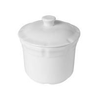 Чаша фарфор для супа CAMEO IMPERIAL WHITE с крышкой 270МЛ D10СМ H11СМ 210-344