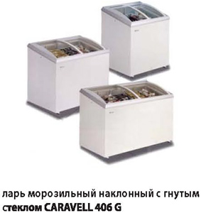 Caravell Derby Metalfrio Морозильный ларь Caravell 406 G