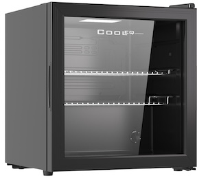 Шкаф холодильный со стеклом COOLEQ TBC-46N черный Шкаф холодильный со стеклом COOLEQ TBC-46N черный