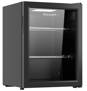 Шкаф холодильный со стеклом COOLEQ TBC-65N черный Шкаф холодильный со стеклом COOLEQ TBC-65N черный