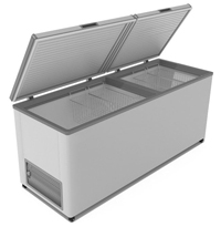 Ларь Морозильный с Двойной Белой Крышкой FROSTOR F 800 SD