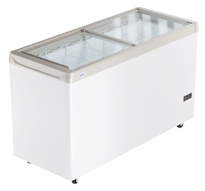 Ларь морозильный с прямым стеклом HAIER SD-505 FPEL