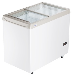 Ларь морозильный с прямым стеклом HAIER SD-325 FPEL