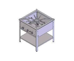 Heidebrenner Газовая плита-табурет Тип GK 1000 Heidebrenner Газовая плита-табурет Тип GK 1000