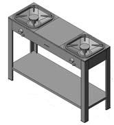 Heidebrenner Газовая плита Тип KSB 02 Heidebrenner Газовая плита Тип KSB 02