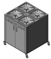 Heidebrenner Газовая плита Тип KSB 04 Heidebrenner Газовая плита Тип KSB 04