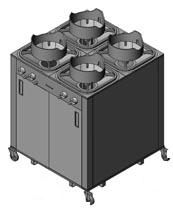 Heidebrenner Газовая вок-плита Тип KSB 04 Heidebrenner Газовая вок-плита Тип KSB 04