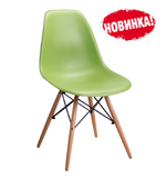 СТУЛ EAMES WOOD ЗЕЛЕНЫЙ