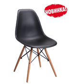 СТУЛ EAMES WOOD ЧЕРНЫЙ