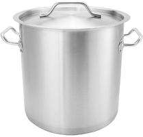 Кастрюля высокая с крышкой indokor
