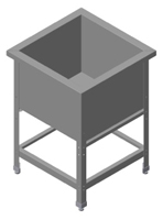 Ванна моечная серии T&T ВМС-Э-1