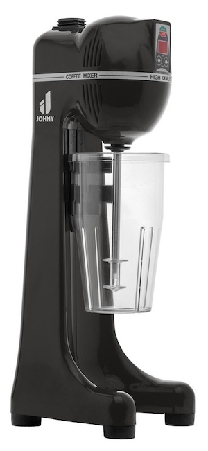 МИКСЕР ДЛЯ МОЛОЧНЫХ КОКТЕЙЛЕЙ JOHNY AK/2-2TA TIMER ECO ЧЕРНЫЙ
