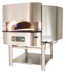 Печь для пиццы ротационная газовая FGR STANDART inox