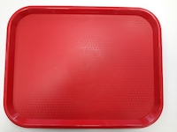 ПОДНОС ПЛАСТИК MVQ 45Х35СМ КРАСНЫЙ TPL45X35R