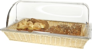 КОРЗИНА С КРЫШКОЙ ДЛЯ ХЛЕБА MVQ 55Х36Х26СМ