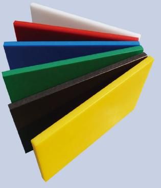 ДОСКА РАЗДЕЛОЧНАЯ ПЛАСТИК 40X30Х0,8М БЕЛАЯ