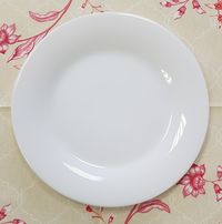 Тарелка NORMA CLASSIC D 25 см опаловое стекло (СТЕКЛОКЕРАМИКА)