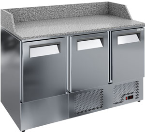 СТОЛ ХОЛОДИЛЬНЫЙ ДЛЯ ПИЦЦЫ POLAIR TMI3PIZZA-GC СТОЛ ХОЛОДИЛЬНЫЙ ДЛЯ ПИЦЦЫ POLAIR TMI3PIZZA-GC