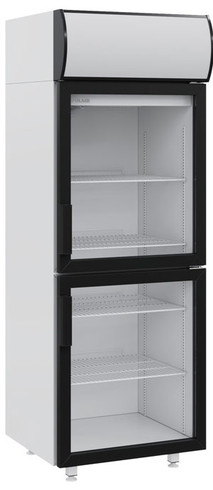 Шкаф холодильный со стеклянными дверьми POLAIR DM105HD-S