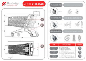 Покупательская тележка MAXI