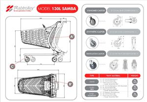 Покупательская тележка Samba