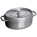 Staub Посуда Кастрюля овальная