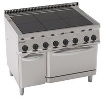 ПЛИТА 6 КОНФОРОЧНАЯ 700 СЕРИИ TECNOINOX PFU105E7 616098