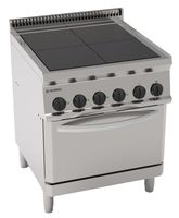 ПЛИТА 4 КОНФОРОЧНАЯ 700 СЕРИИ TECNOINOX PFU70E7 616100