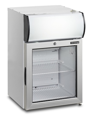 Шкаф холодильный со стеклом TEFCOLD FS60CP с креплением к стене Шкаф холодильный со стеклом TEFCOLD FS60CP с креплением к стене