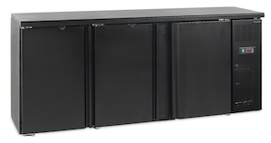 Шкаф холодильный с глухой дверью TEFCOLD CBC310 барный черный Шкаф холодильный с глухой дверью TEFCOLD CBC310 барный черный