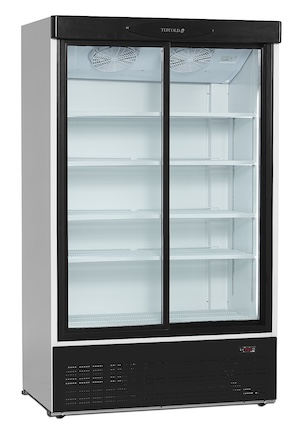 Шкаф холодильный со стеклянной дверью TEFCOLD FS1200S Шкаф холодильный со стеклянной дверью TEFCOLD FS1200S