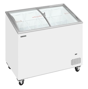 Ларь морозильный со стеклянной гнутой крышкой TEFCOLD IC300SCEB Ларь морозильный со стеклянной гнутой крышкой TEFCOLD IC300SCEB