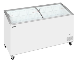 Ларь морозильный со стеклянной гнутой крышкой TEFCOLD IC500SCEB Ларь морозильный со стеклянной гнутой крышкой TEFCOLD IC500SCEB