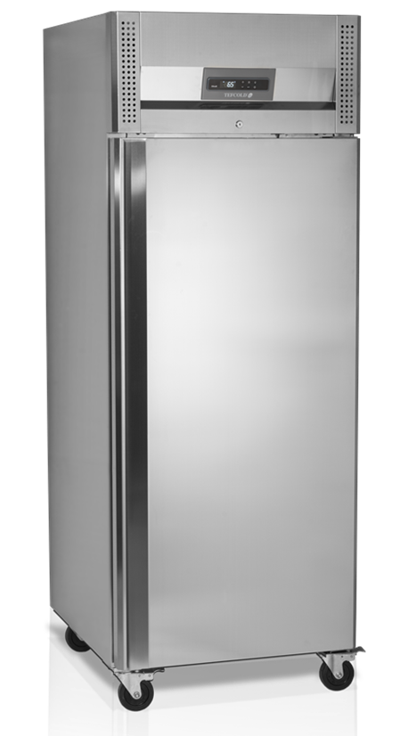 Шкаф холодильный с глухой дверью TEFCOLD RK710 нержавеющий Шкаф холодильный с глухой дверью TEFCOLD RK710 нержавеющий
