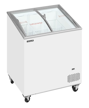 Ларь морозильный со стеклянной гнутой крышкой TEFCOLD IC200SCEB Ларь морозильный со стеклянной гнутой крышкой TEFCOLD IC200SCEB