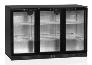 Шкаф холодильный со стеклом TEFCOLD DB301H барный черный Шкаф холодильный со стеклом TEFCOLD DB301H барный черный