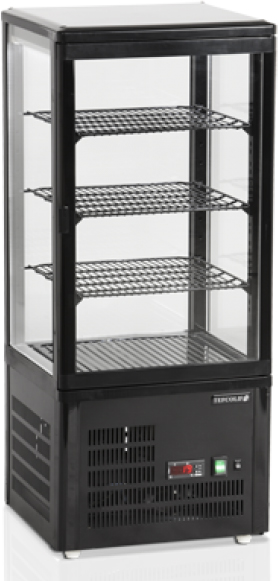 Шкаф холодильный кондитерский TEFCOLD UPD80/BLACK черный Шкаф холодильный кондитерский TEFCOLD UPD80/BLACK черный