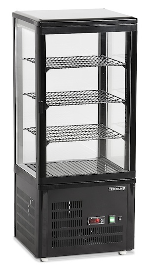 Шкаф холодильный кондитерский TEFCOLD UPD80/BLACK черный Шкаф холодильный кондитерский TEFCOLD UPD80/BLACK черный