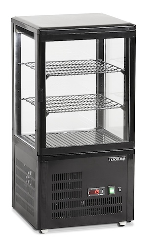 Шкаф холодильный кондитерский TEFCOLD UPD60/BLACK черный Шкаф холодильный кондитерский TEFCOLD UPD60/BLACK черный