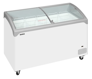 Ларь морозильный со стеклянной крышкой TEFCOLD NIC400SCEB Ларь морозильный со стеклянной крышкой TEFCOLD NIC400SCEB