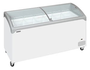 Ларь морозильный со стеклянной крышкой TEFCOLD NIC500SCEB Ларь морозильный со стеклянной крышкой TEFCOLD NIC500SCEB