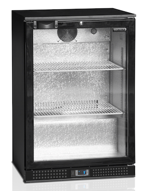 Шкаф холодильный со стеклом TEFCOLD DB126H барный черный Шкаф холодильный со стеклом TEFCOLD DB126H барный черный