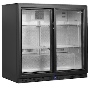 Шкаф холодильный со стеклом TEFCOLD BA21S барный черный Шкаф холодильный со стеклом TEFCOLD BA21S барный черный