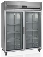 Шкаф холодильный со стеклом TEFCOLD RK1420G нержавеющий Шкаф холодильный со стеклом TEFCOLD RK1420G нержавеющий