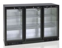 Шкаф холодильный со стеклом TEFCOLD BA30H барный черный Шкаф холодильный со стеклом TEFCOLD BA30H барный черный