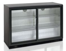 Шкаф холодильный со стеклом TEFCOLD BA30S-2 барный черный Шкаф холодильный со стеклом TEFCOLD BA30S-2 барный черный