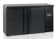 Шкаф холодильный с глухой дерью TEFCOLD CBC210 барный черный Шкаф холодильный с глухой дерью TEFCOLD CBC210 барный черный