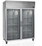 Шкаф холодильный со стеклом TEFCOLD RK1420G нержавеющий Шкаф холодильный со стеклом TEFCOLD RK1420G нержавеющий