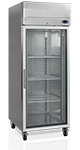 Шкаф холодильный со стеклом TEFCOLD RK710G нержавеющий Шкаф холодильный со стеклом TEFCOLD RK710G нержавеющий